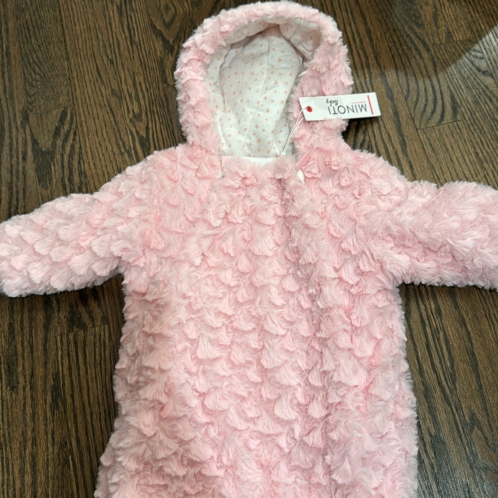 Minoti Baby pink Bunting